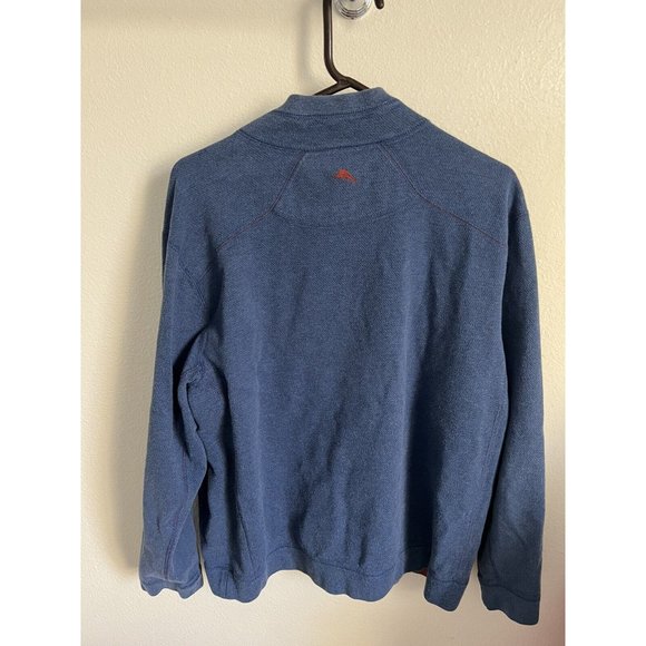 Tommy Bahama Reversible Sweatshirt Men's Size XL* Blue Red Wine Long Sleeve - Picture 2 of 5
